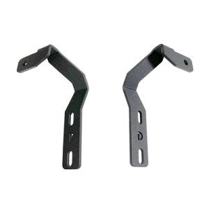 Ford Ranger Light Mounts - Hood Hinge - Go Rhino - XE Hood Hinge Cube - Textured Black - `19-`24